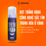 Bọt Trắng Răng Abera Men - Công Nghệ Khử Vàng Răng Bằng Sắc Tím