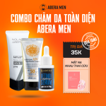 Combo Chăm Sóc Da Toàn Diện Abera Men - Serum Retinol Abera Men & Sữa Rửa Mặt Nolan Abera Men & Kem Chống Nắng 3W Clinic. Tặng mặt nạ