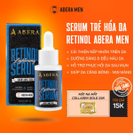 Serum Trẻ Hoá Da Retinol Abera Men 20ML - Mờ Thâm, Sáng Da, Giảm Nếp Nhăn, Căng Bóng Da