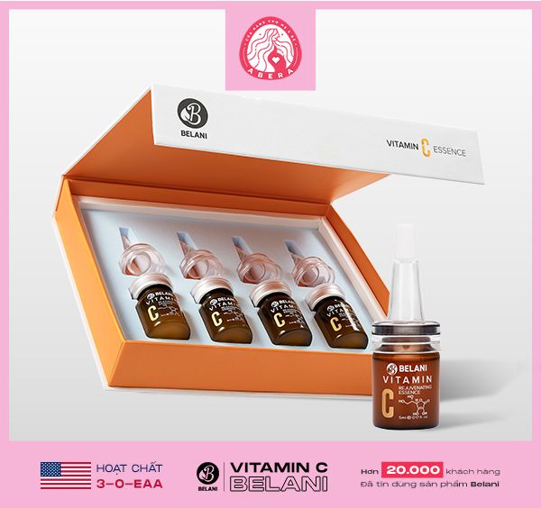 Review tinh chất tái tạo da Belani Vitamin C Essence