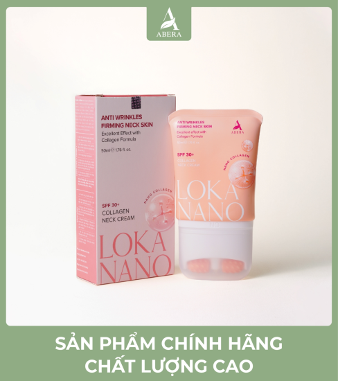 Kem Dưỡng Da Cổ Collagen Loka Nano Abera